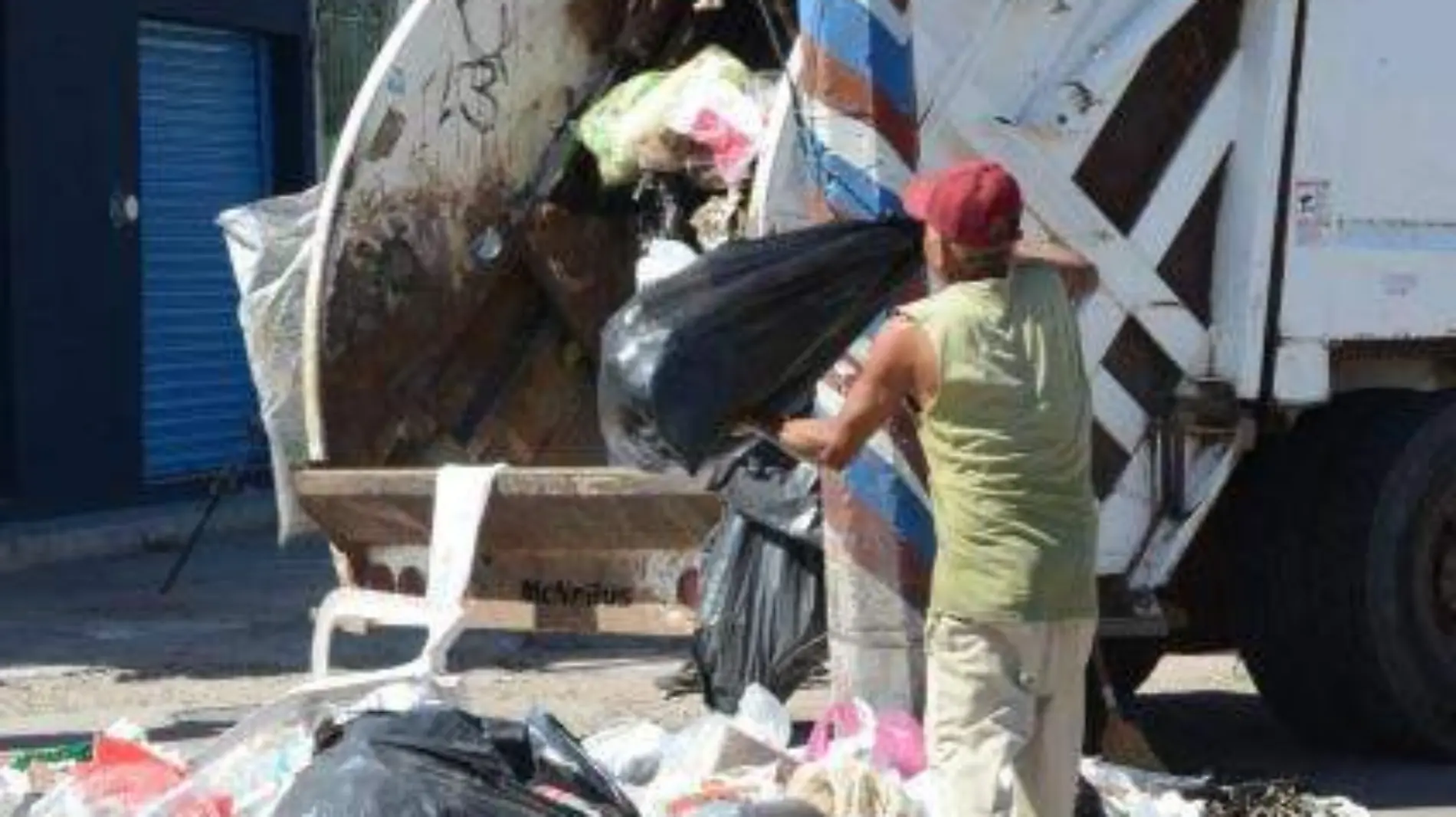 Camiones de basura en Mazatlán